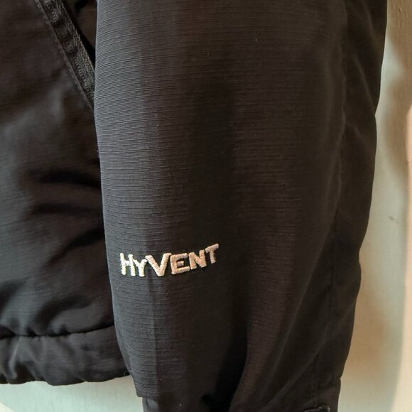 The North Face Hyvent Jacket Womens Size XS Black Hooded Skiing Inlux Insulated - Picture 4 of 12